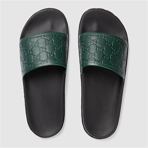 gucci high slides|Gucci slides for men.